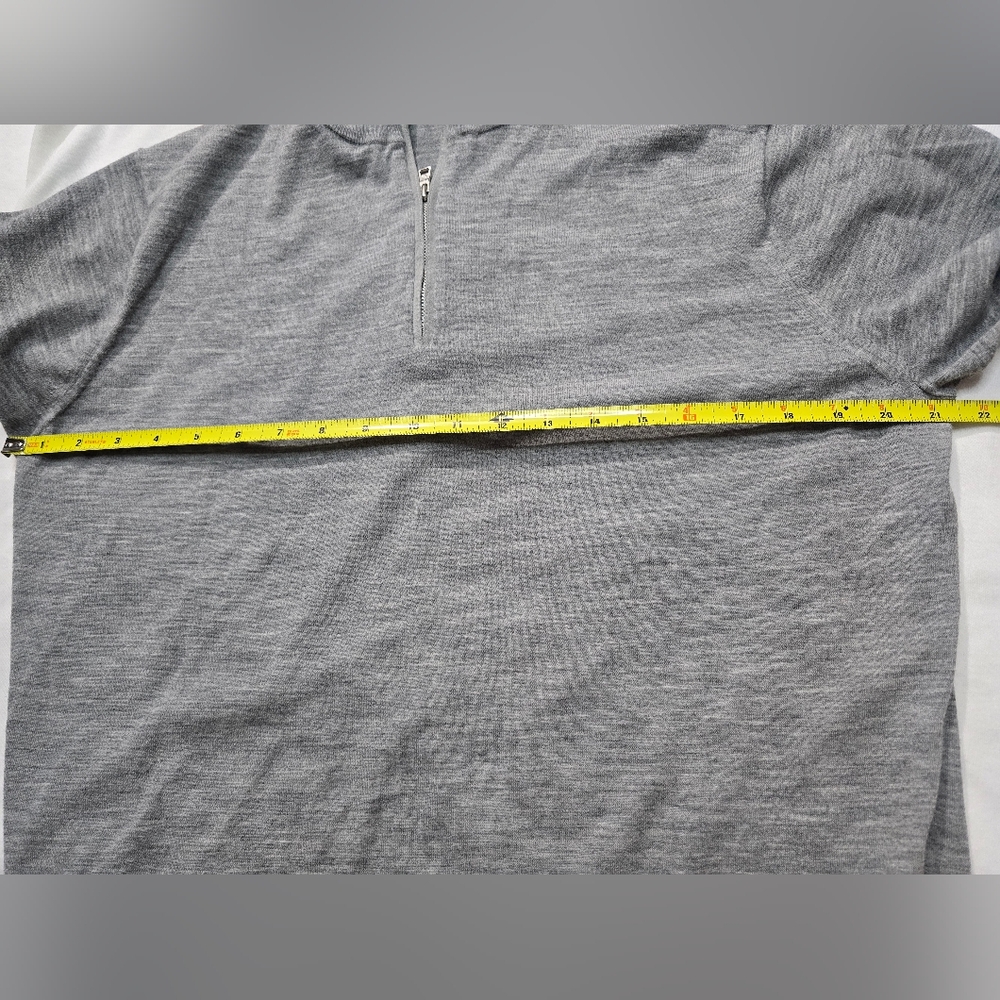 Peter Millar Crown Crafted Excursionist Flex pullover quarter zip Wool B… - Picture 7 of 11